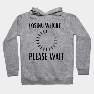 Funny Women Weight Loss Journey Motivation Diet Workout Mom Hoodie